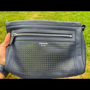 Coach large wristlet